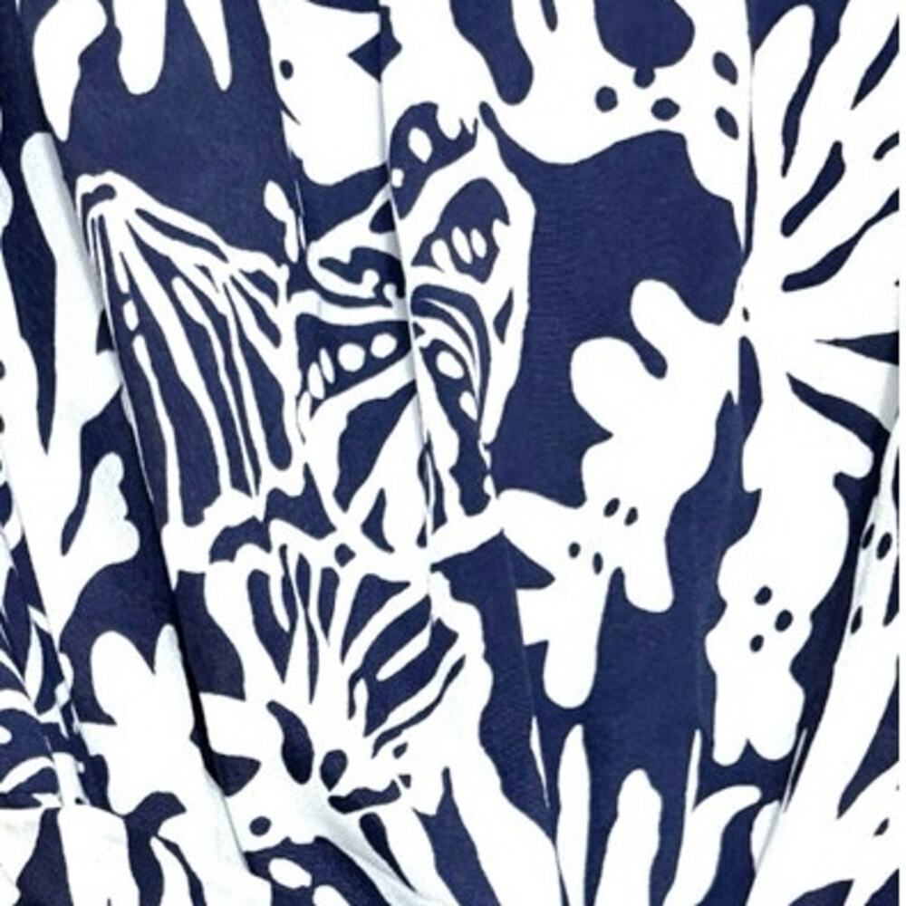 LILLY PULITZER FARRAH JUMPSUIT IN BLUE SIZE MEDIUM - Picture 6 of 7